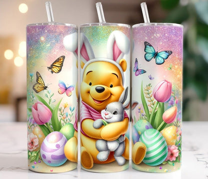 Bundle 30 Cartoon Easter Tumbler Wrap, 20oz Skinny Tumbler, Cartoon bundle wrap, 20oz skinny tumbler, easter bundle png, tumbler wrap, PNG