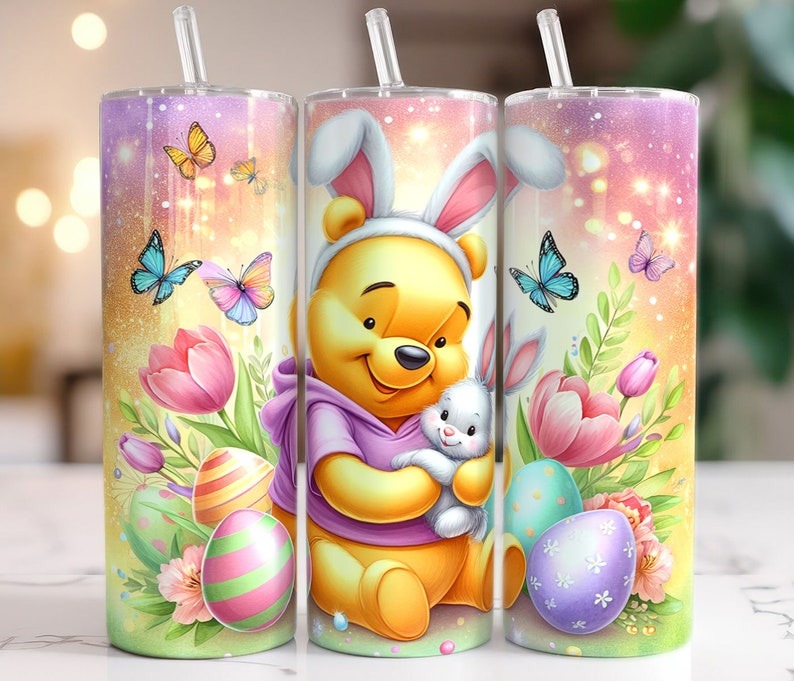 Bundle 30 Cartoon Easter Tumbler Wrap, 20oz Skinny Tumbler, Cartoon bundle wrap, 20oz skinny tumbler, easter bundle png, tumbler wrap, PNG