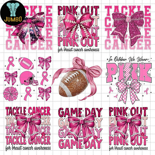 BundleBreastCancerFootballPinkOutPng