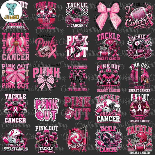 BundleBreastCancerFootballPinkOutPng_1