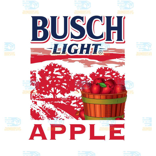 Busch-Light-Apple-Beer-Lover-Png