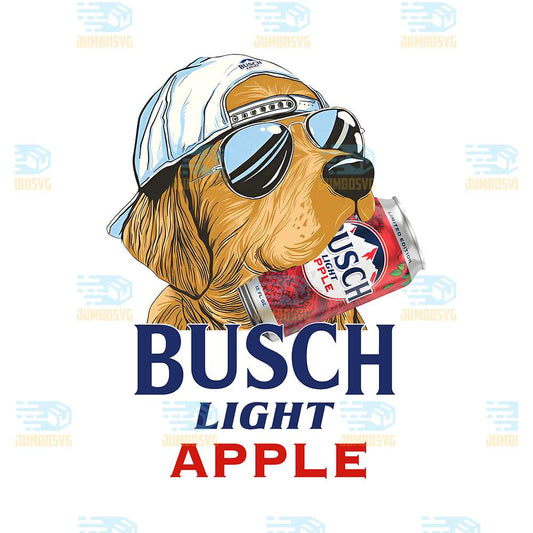 Busch-Light-Apple-Golden-Dog-Png