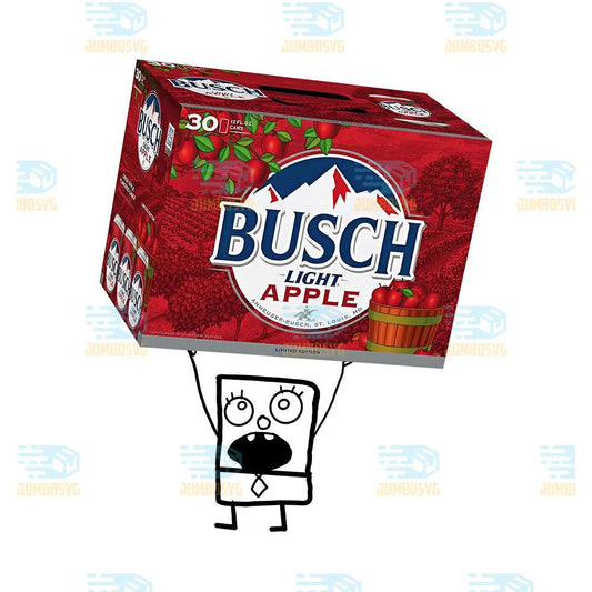 Busch-Light-Apple-Wrap-Png