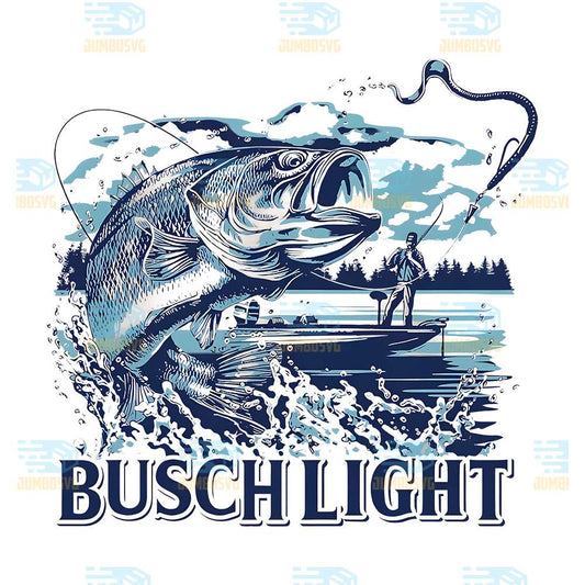 Busch-Light-Fishing-Scene-Png