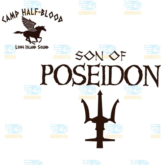 Camp-Half-Blood-Son-Of-Poseidon-Svg