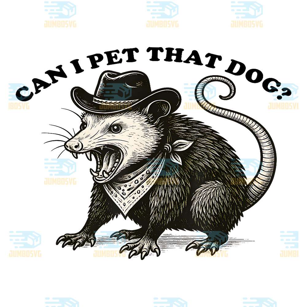 Can-I-Pet-That-Dog-Meme-Animal-Lover-Funny-Opossum-Png