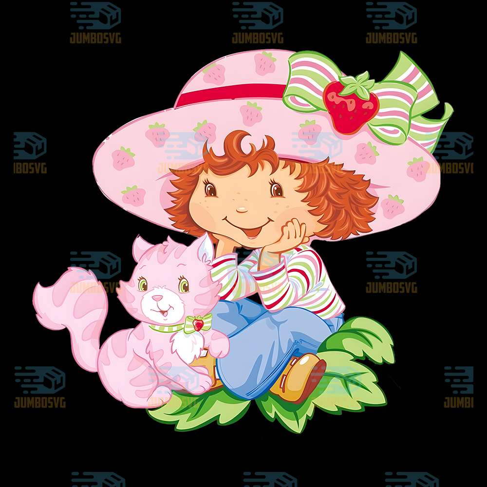 Cartoon-Strawberry-Shortcake-Png