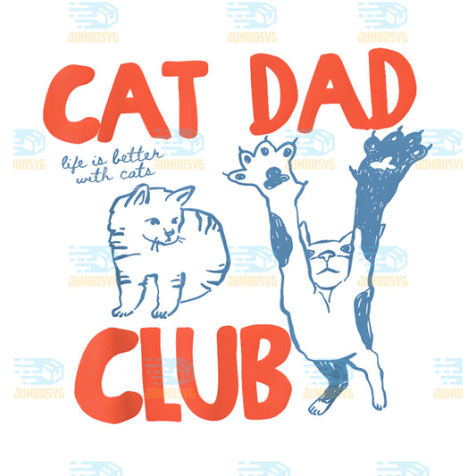 Cat-Dad-Club-Png