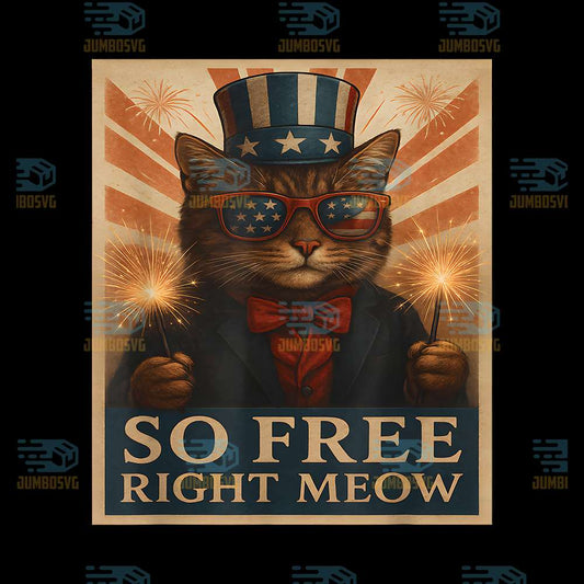 Cats-Fourth-Of-July-So-Free-Right-Meow-Png