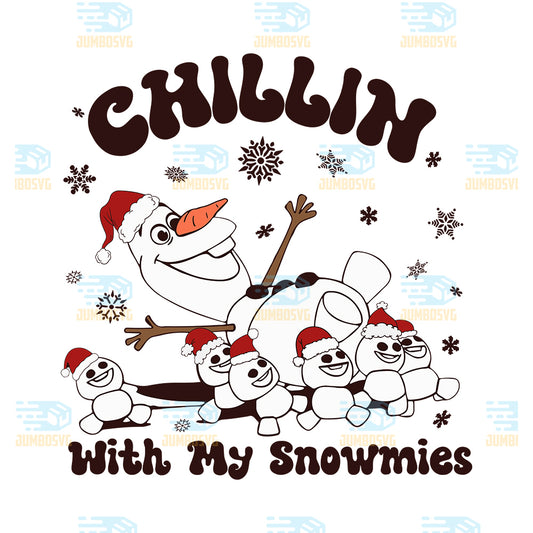 Chillin-With-My-Snowmies-Svg