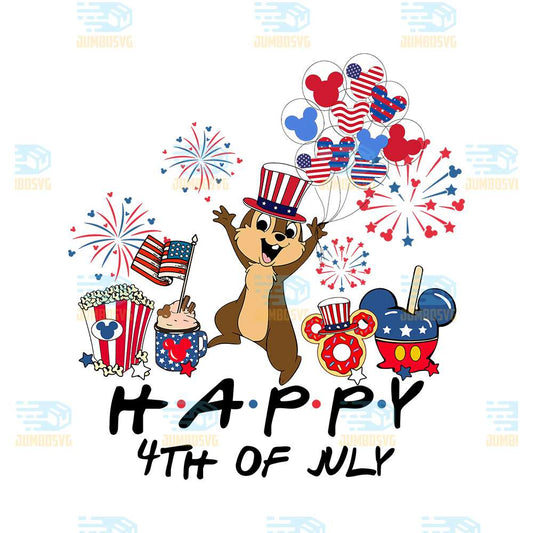 Chip-America-Happy-4th-Of-July-Png