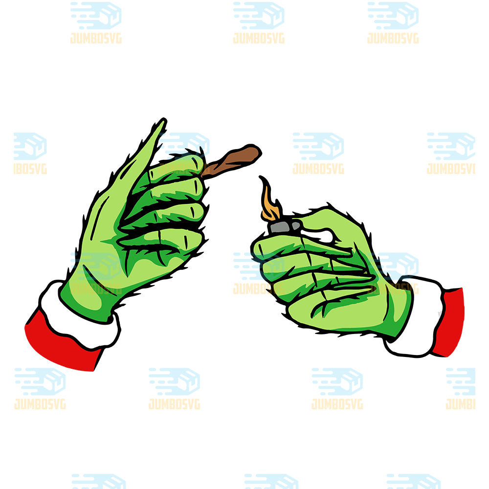 Christmas-Grinch-Hands-Smoking-Png