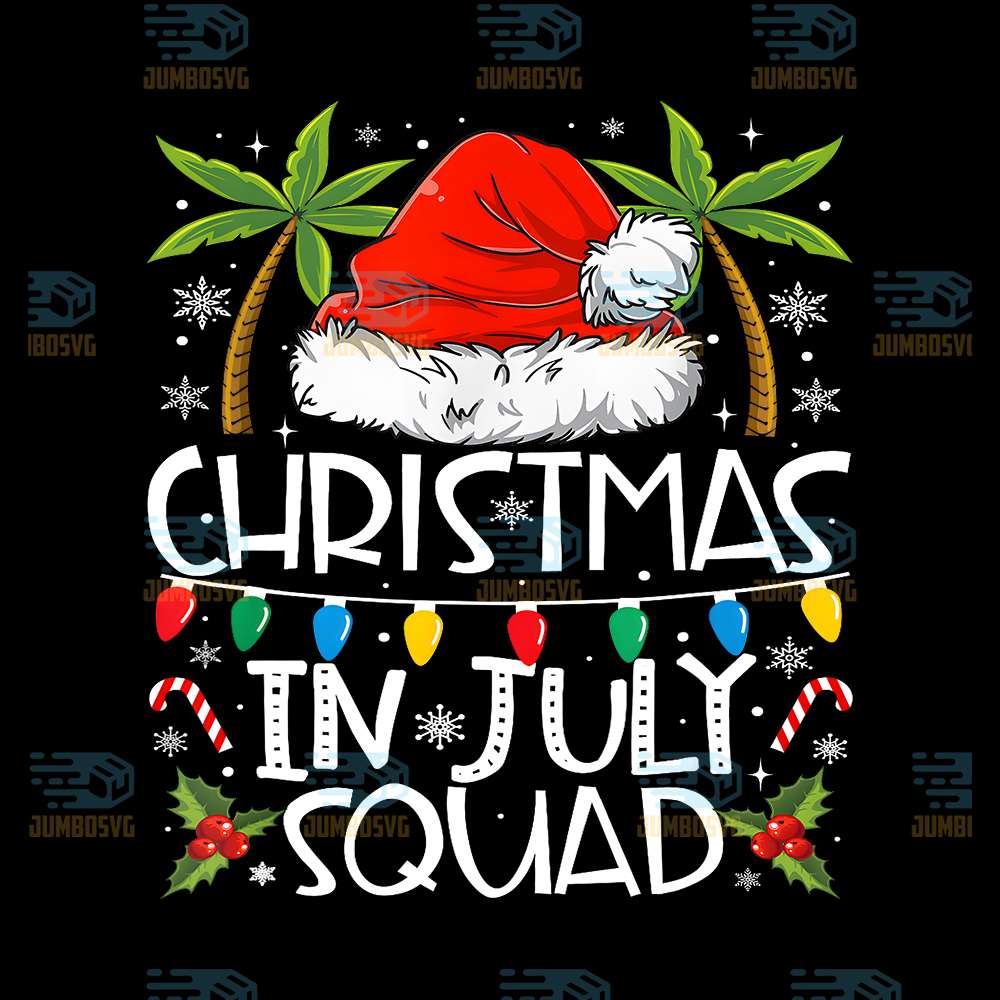 Christmas-In-July-Squad-Summer-Xmas-Png