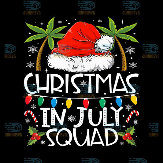 Christmas-In-July-Squad-Summer-Xmas-Png