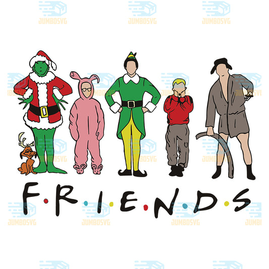 Christmas-Movies-Characters-Friends-Png