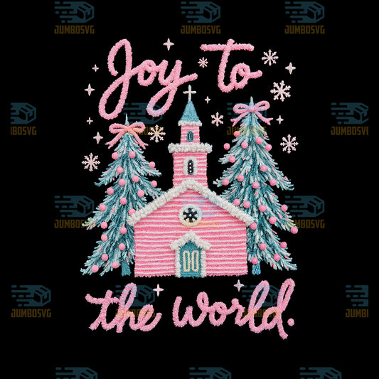 Christmas-Yarn-Crochet-Joy-To-The-World-Png-4