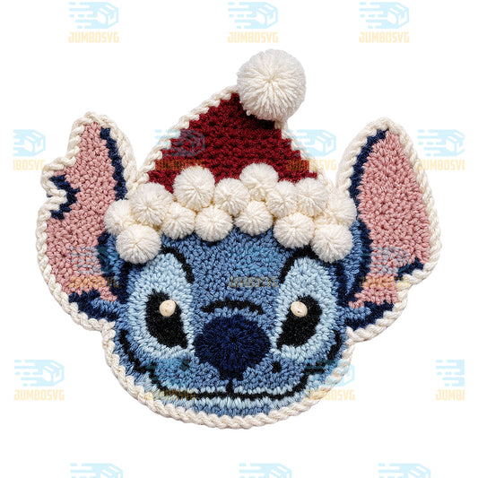 Christmas-Yarn-Crochet-Stitch-Png-2