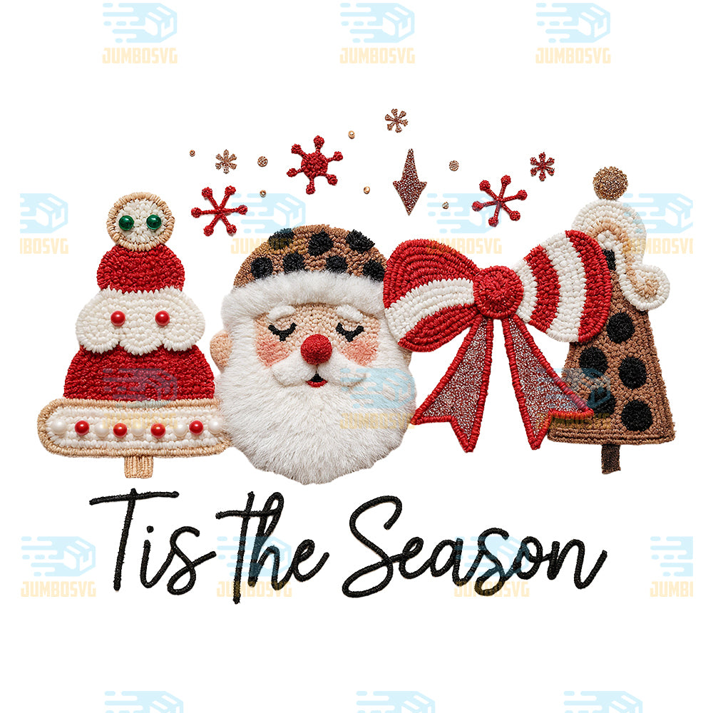 Christmas-Yarn-Crochet-Tis-The-Season-Tree-Png-1