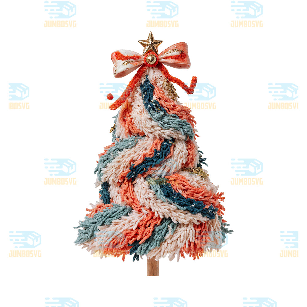 Christmas-Yarn-Crochet-Tree-Png-2