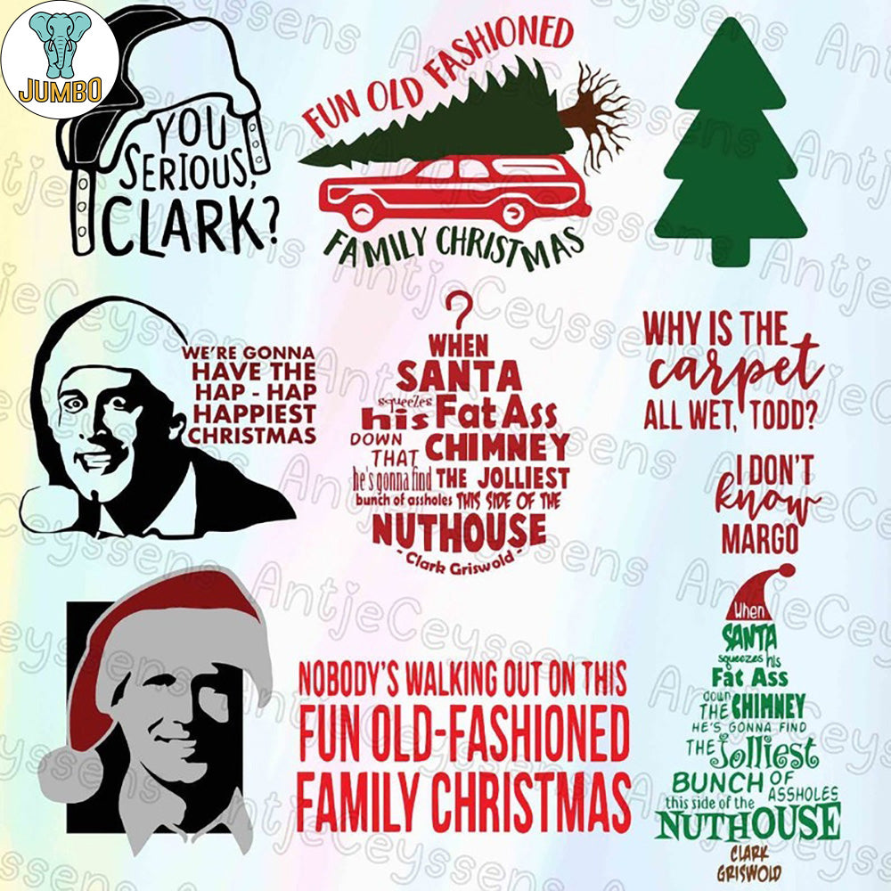 Christmas Vacation Svg Png Bundle - Jumbosvg