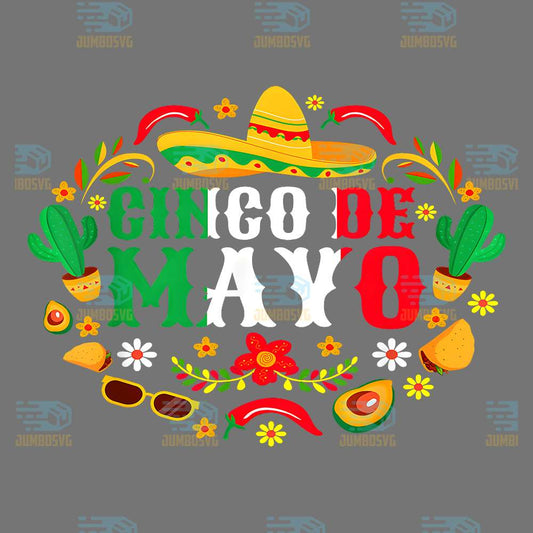 Cinco-De-Mayo-Lets-Fiesta-Squad-5-De-Mayo-Mexican-Png