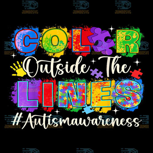 Color-Outside-The-Lines-Autism-Awareness-Png