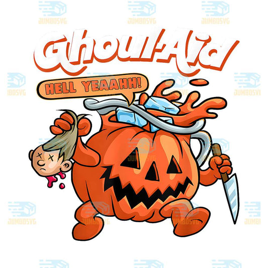 Cool-Ghoul-Aid-Funny-Ghoul-Pumpkin-Cute-Meme-Halloween-Png