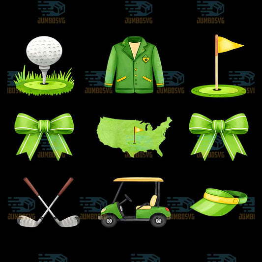 Coquette-Bow-Masters-Golf-Tournament-Png