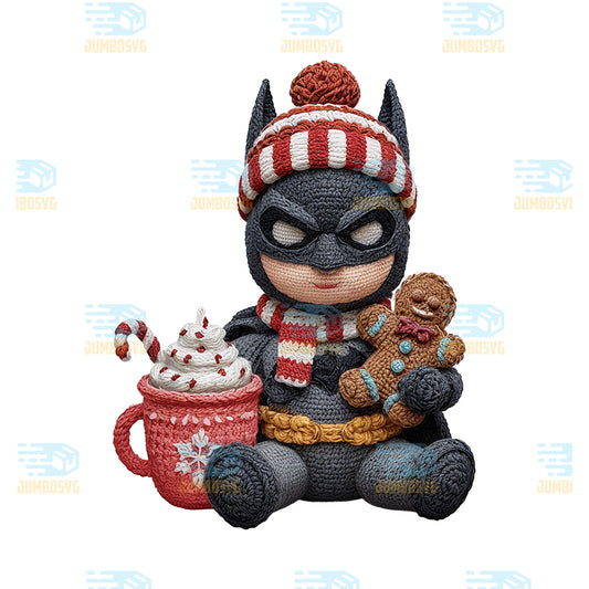 Crochet-Batman-Christmas-Png