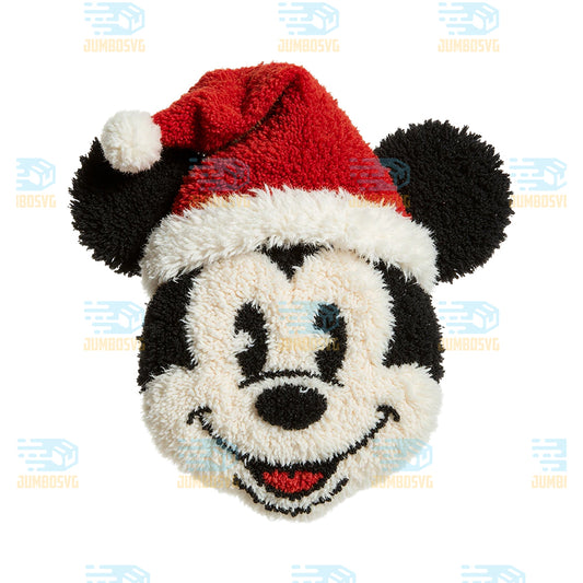 Crochet-Disney-Mickey-Christmas-Png