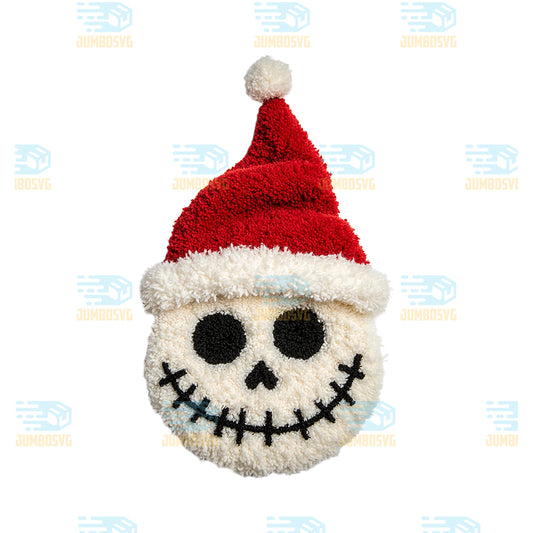 Crochet-Jack-Skellington-Christmas-Png-1