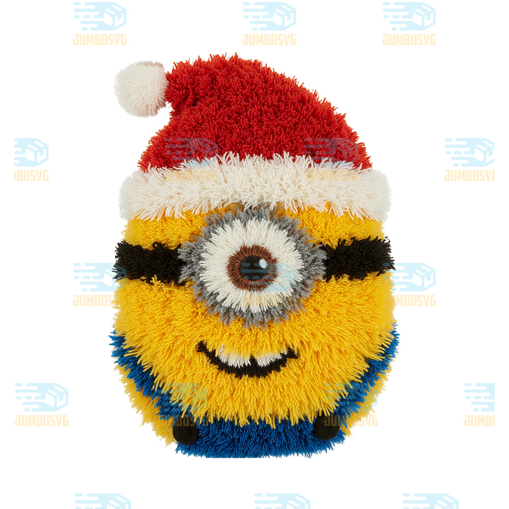 Crochet-Minion-Christmas-Png