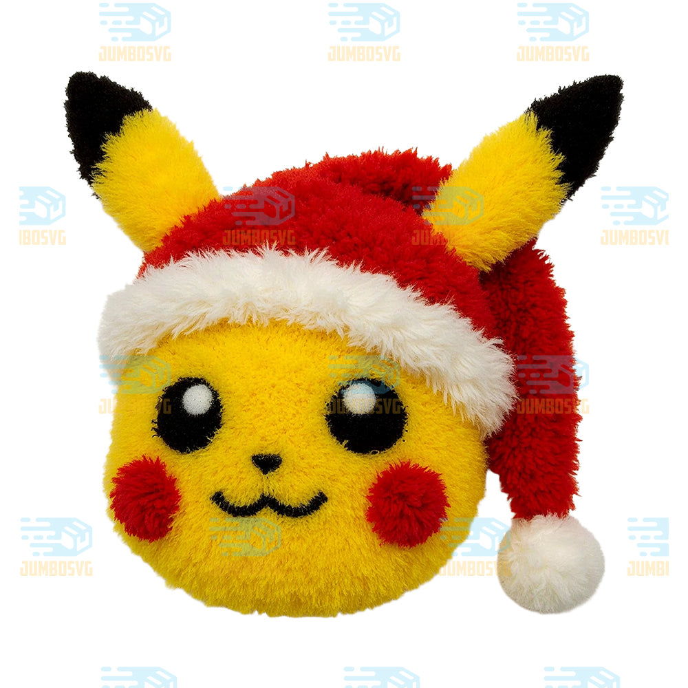 Crochet-Pikachu-Christmas-Png-1