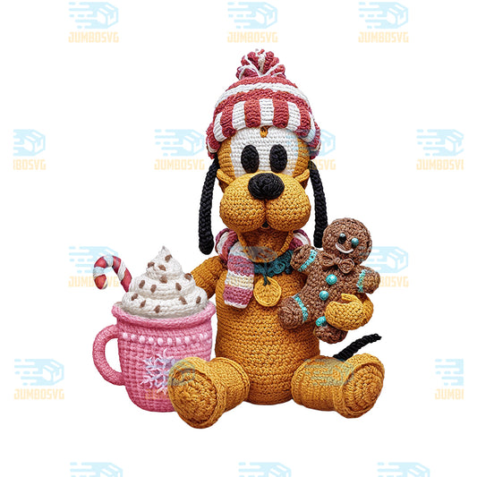 Crochet-Pluto-Christmas-Png