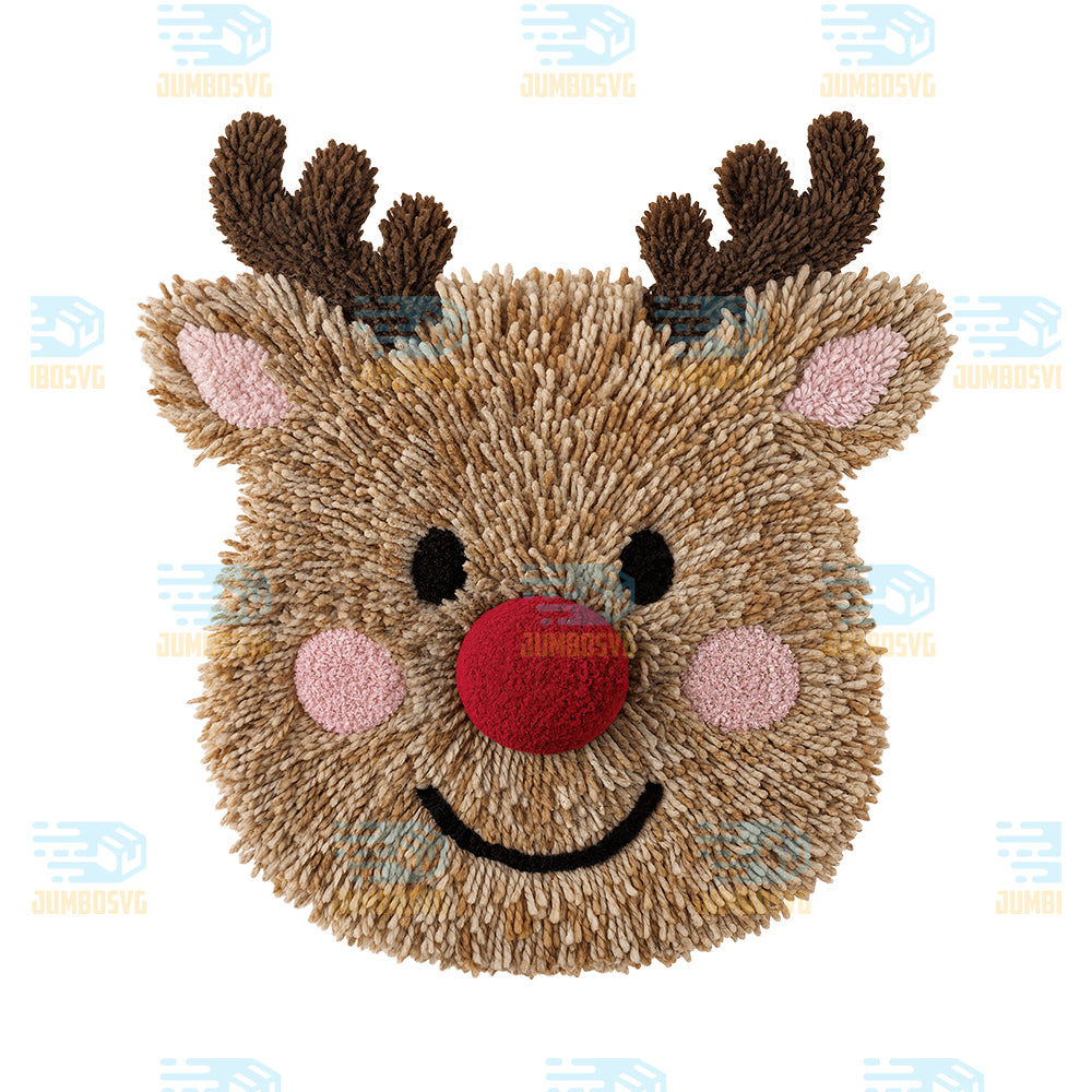 Crochet-Reindeer-Christmas-Png