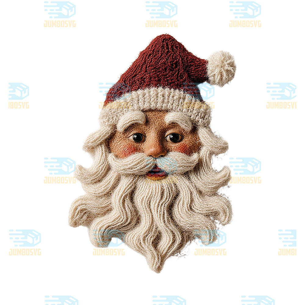 Crochet-Santa-Christmas-Png