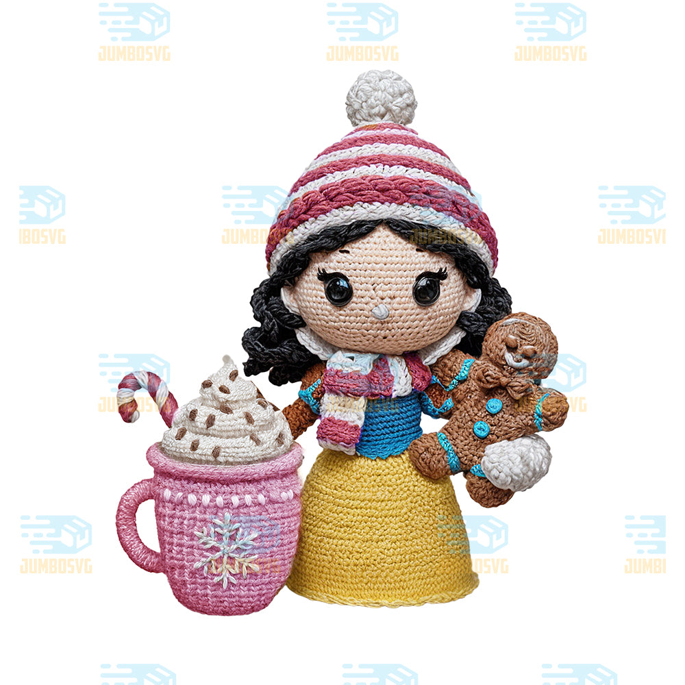 Crochet-Snow-White-Christmas-Png