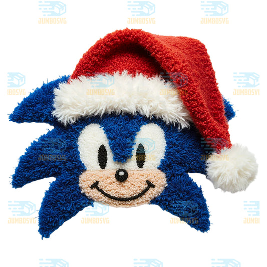 Crochet-Sonic-Christmas-Png-1