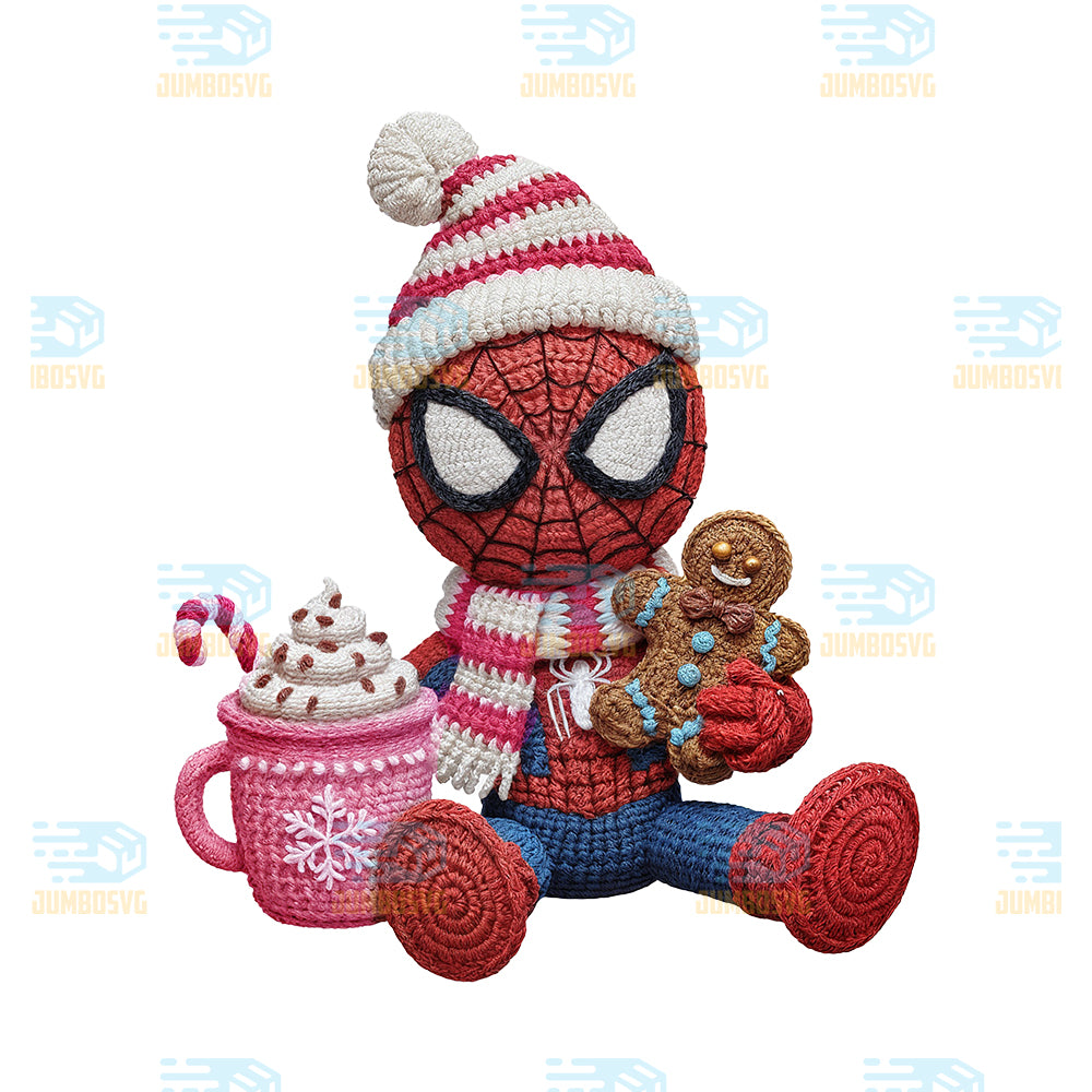Crochet-Spider-Man-Christmas-Png