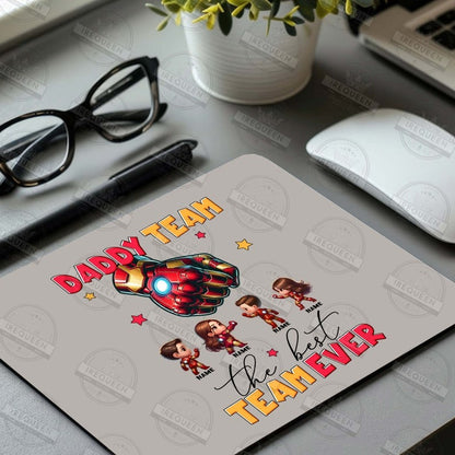 Custom Daddy Team Png, The Best Team Ever Png, Superhero Png, Dad And Baby Fist Bump Set Png, Super Fathers Day Png, Digital File