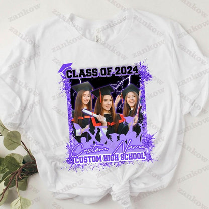 Custom Graduate Image 2024 Png Bundle, Custom Canva Png, Graduation Png Bundle, Proud Senior Png, Canva Template Png, Class of 2024 Png