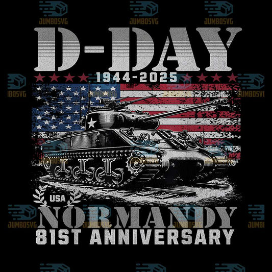 D-Day-81st-Anniversary-2025-Normandy-D-Day-Omaha-Beach-1944-Png