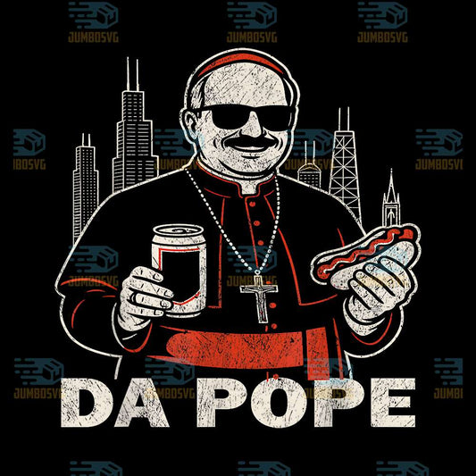 Da-Pope-From-America-Chicago-Pope-Leo-XIV-Svg