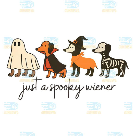 Dachshund-Just-A-Spooky-Wiener-Halloween-Png