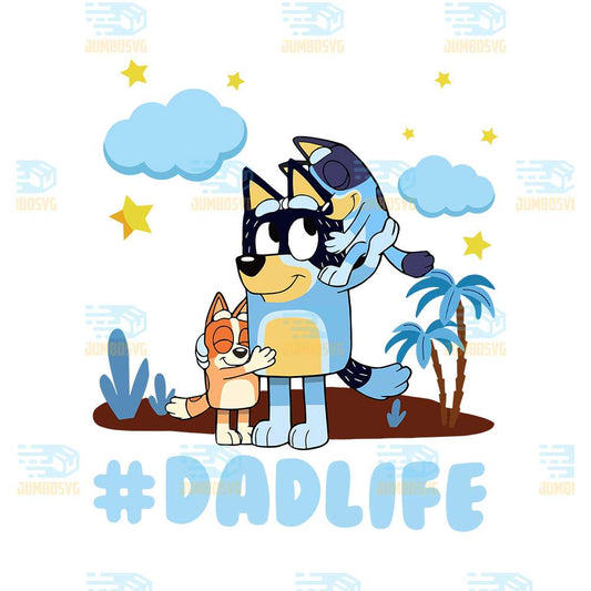 Dad-Life-Bluey-Png