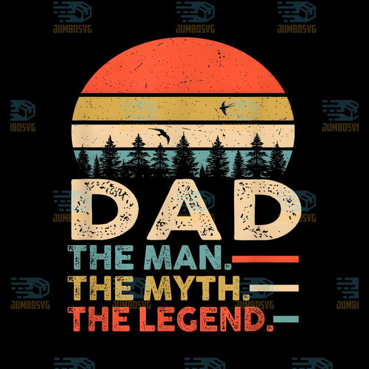 Dad-The-Man-The-myth-The-Legend-Svg