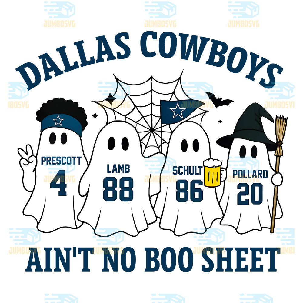 Dallas-Cowboys-Ain-t-No-Boo-Sheet-Png