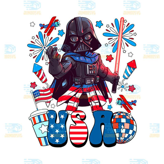 Darth-Vader-Usa-America-4th-Of-July-Png