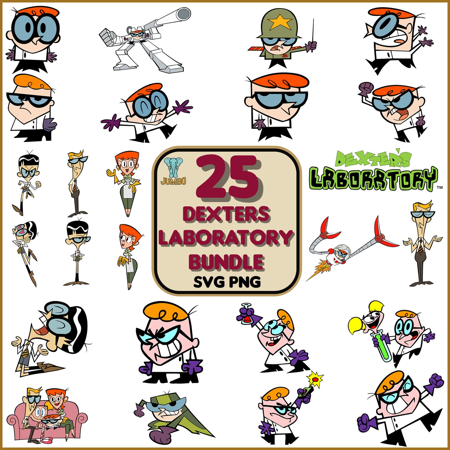 DextersLaboratoryBundleSvg