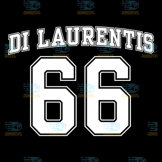 Di-Laurentiis-66-Hockey-Jersey-Number-Png